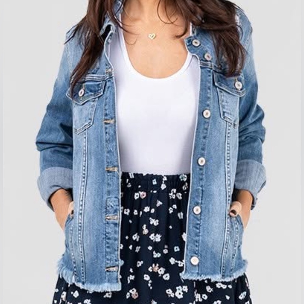 KanCan Blue Denim Jacket